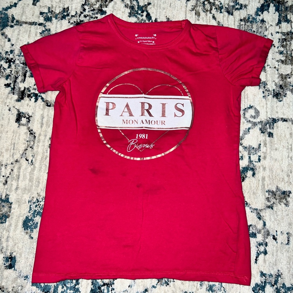 Pink Paris Tee